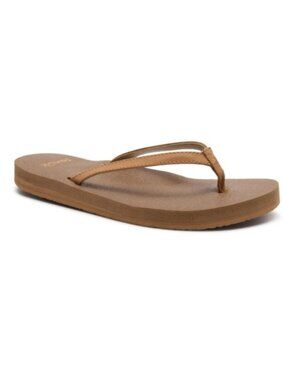 Sanuk Women's Yoga Joy II Flip Flop - Tan
